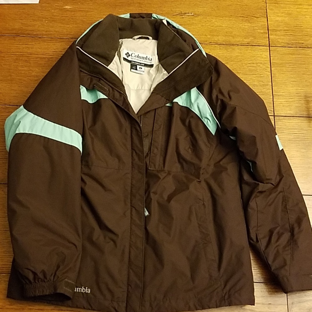 Columbia interchange coat.  2 in 1.